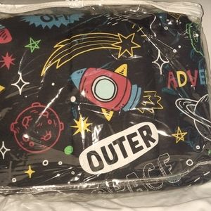 Anerican Toddler Outer Space 4 Piece Toddler Comforter Set